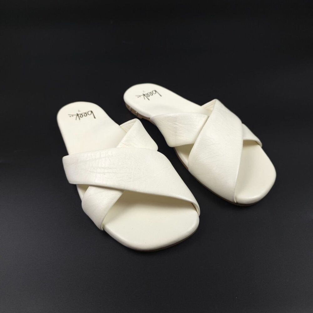 BEEK Fernbird Sandals Vanilla Leather Quiet Luxury Minimal Boho Quiet Luxury 7